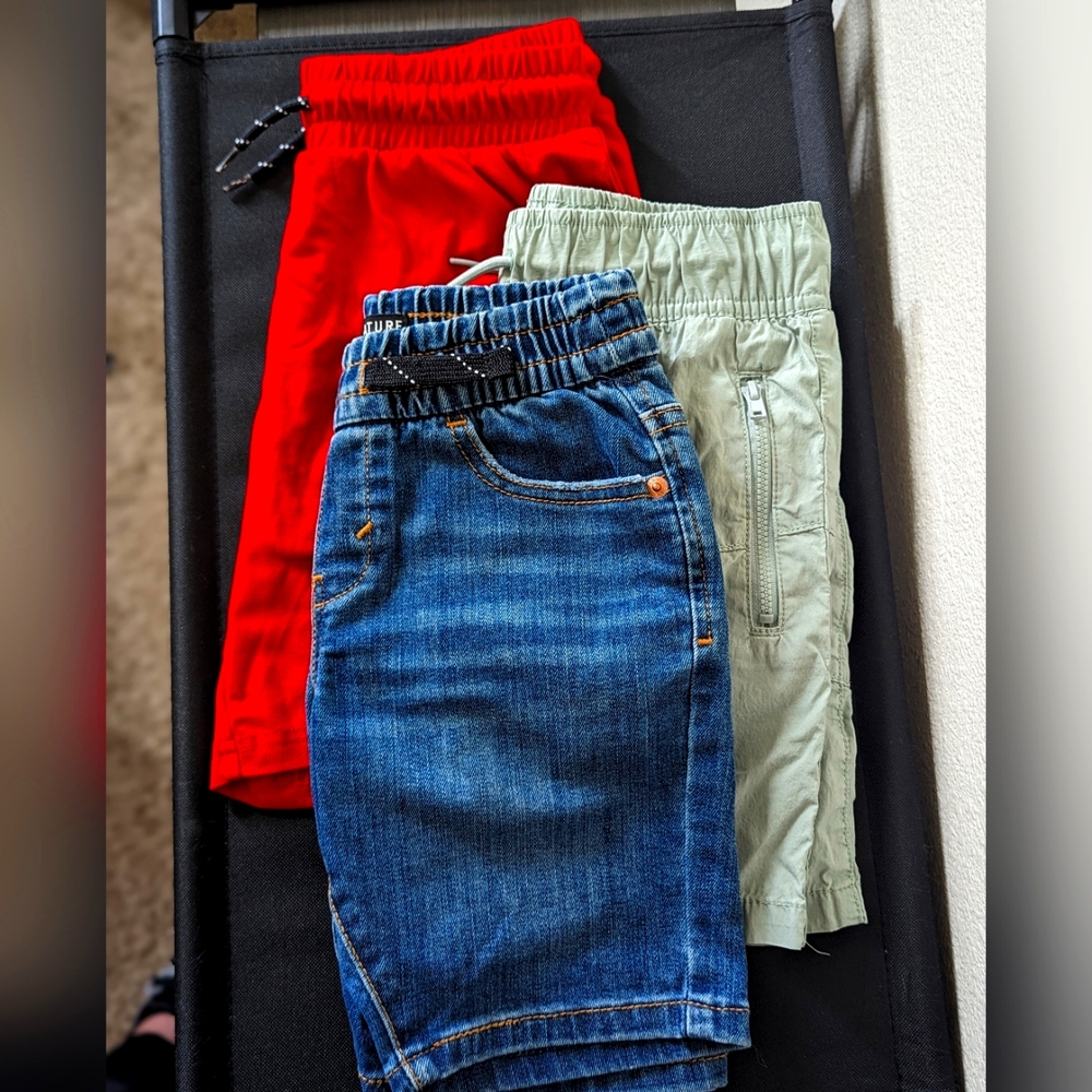 Boys Shorts 3 pair size 8